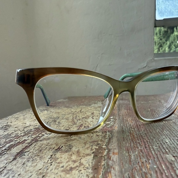 Fendi Green and Brown Eyeglasses - Picture 2 of 7